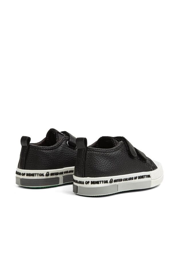 BENETTON ÇOCUK SİYAH SPOR AYAKKABI BN-30802 SİYAH - 23