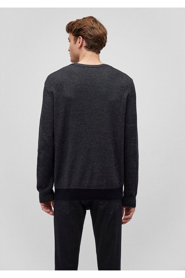 MAVİ ERKEK KAZAK Siyah 070377-900