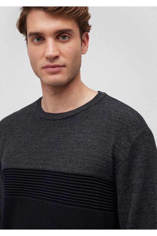 MAVİ ERKEK KAZAK Siyah 070377-900