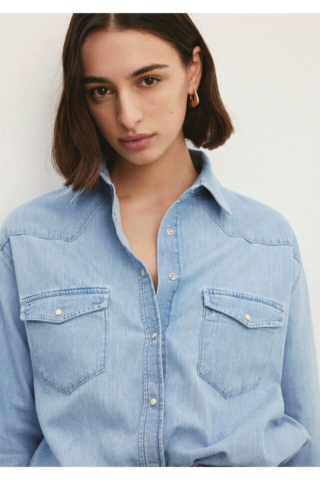 MAVİ KADIN PATRICIA Bleached Classic Denim 1210784-87099