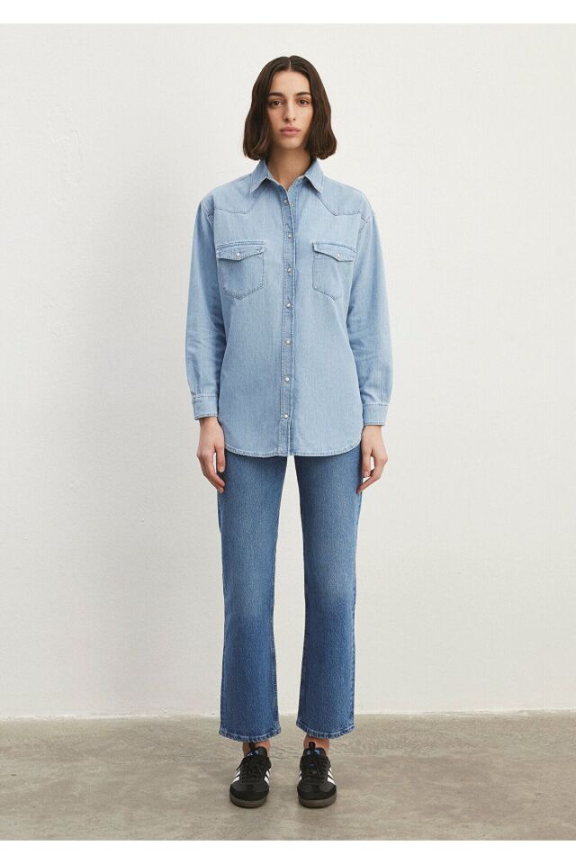 MAVİ KADIN PATRICIA Bleached Classic Denim 1210784-87099