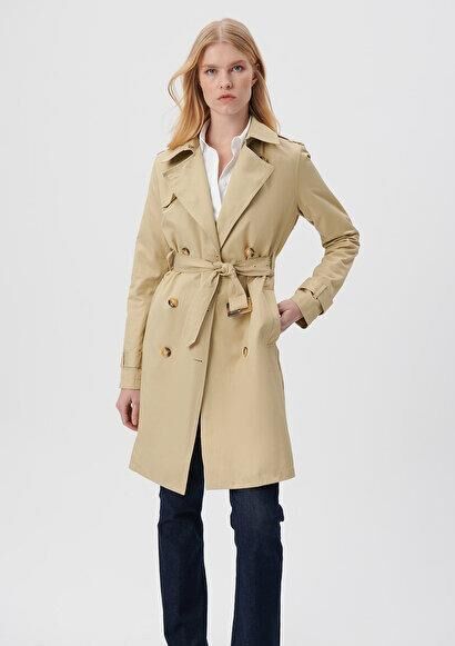 MAVİ KADIN TRENCHCOAT Sıcak Kum 110879-33270