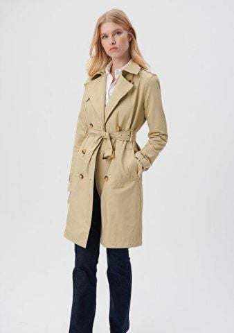MAVİ KADIN TRENCHCOAT Sıcak Kum 110879-33270