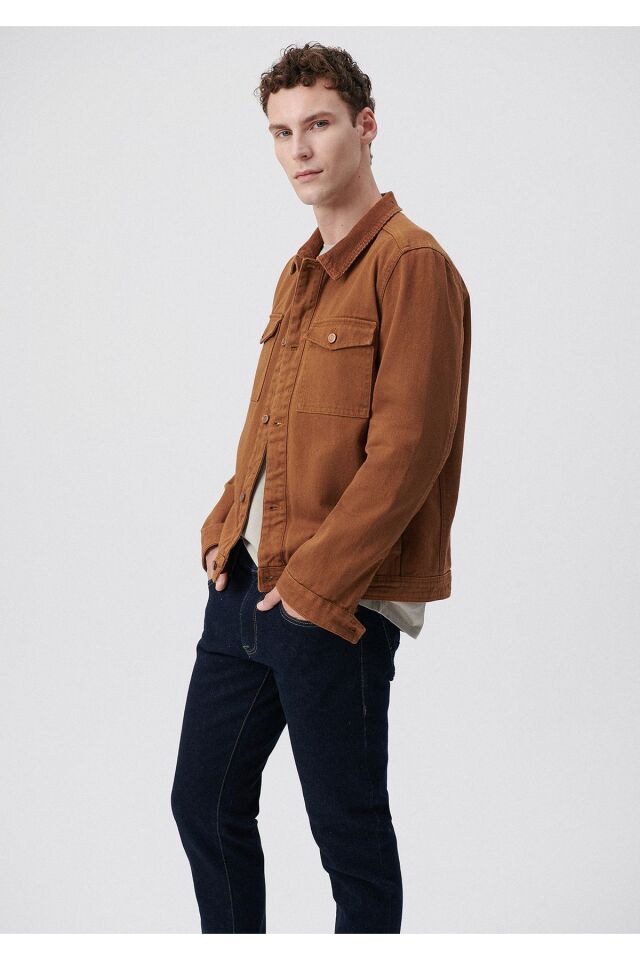 MAVİ ERKEK CEKET Kahverengi 0110078-70227