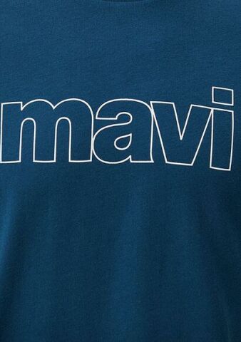 MAVİ ERKEK MAVİ LOGO TİŞÖRT Petrol Mavi 065781-70764