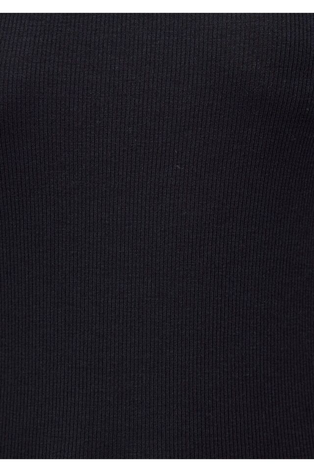 MAVİ KADIN UZUN KOLLU BASIC Siyah 1612817-900