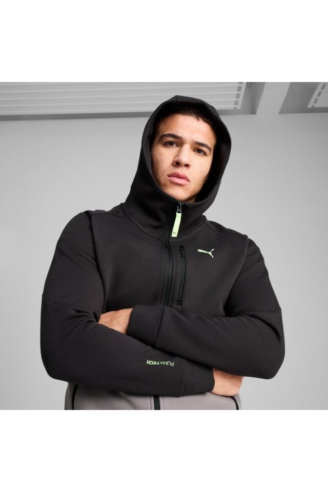 PUMA ERKEK PUMATECH FULL-ZİP HOODİE EŞOFMAN ÜST 62967479