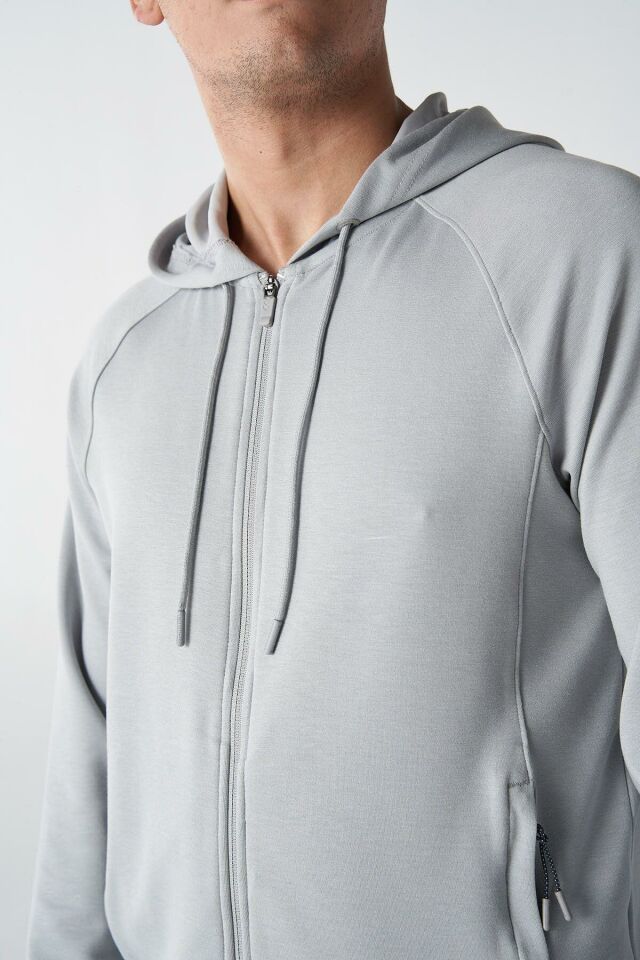 HUMMEL ERKEK FERMUARLI HOODIE HMLAJAY ZIP HOODIE 921746