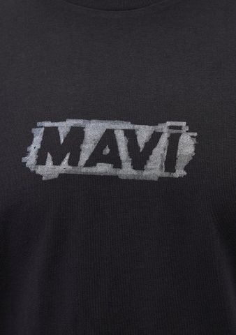 MAVİ ERKEK MAVİ BASKILI TİŞÖRT Siyah 0612349-900