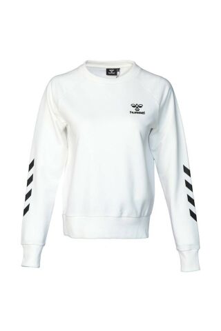 HUMMEL KADIN SWEATSHIRT hmlT-NONI 2.0 SWEATSHIRT 921457 OFF WHITE - M