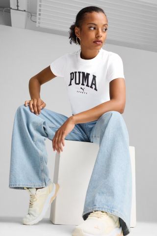 PUMA KADIN T-SHIRT PUMA SQUAD GRAPHİC TEE 68153702