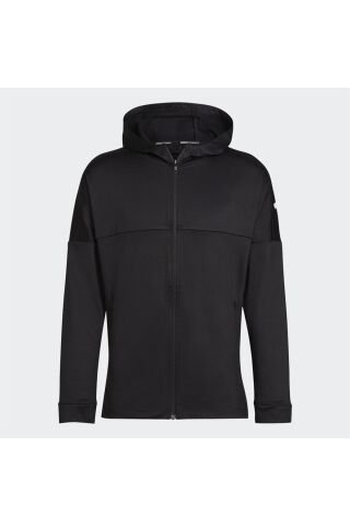 ADİDAS ERKEK KAPÜŞONLU EŞOFMAN ÜST WO WARM FZ HD3518 SİYAH - XL