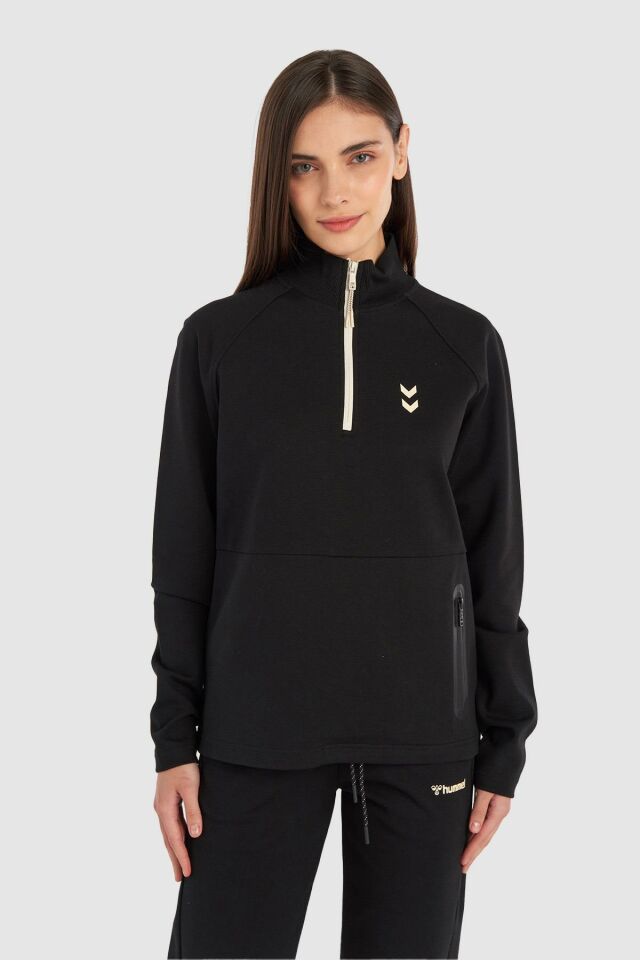 HUMMEL KADIN FERMUARLI SWEATSHIRT FUYU ZIP NECK SWEATSHIRT 921960