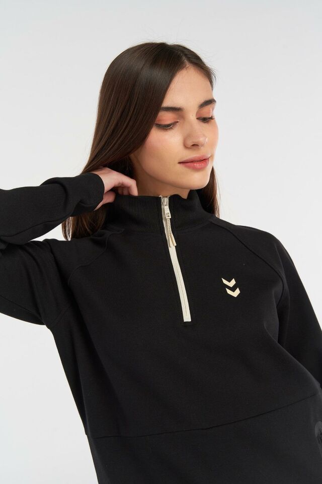 HUMMEL KADIN FERMUARLI SWEATSHIRT FUYU ZIP NECK SWEATSHIRT 921960