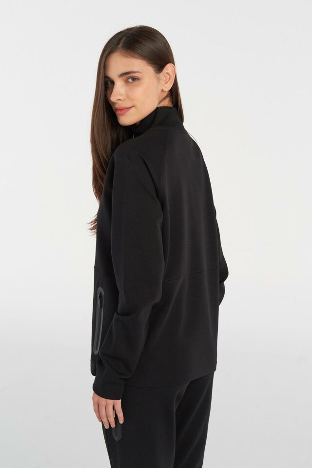 HUMMEL KADIN FERMUARLI SWEATSHIRT FUYU ZIP NECK SWEATSHIRT 921960
