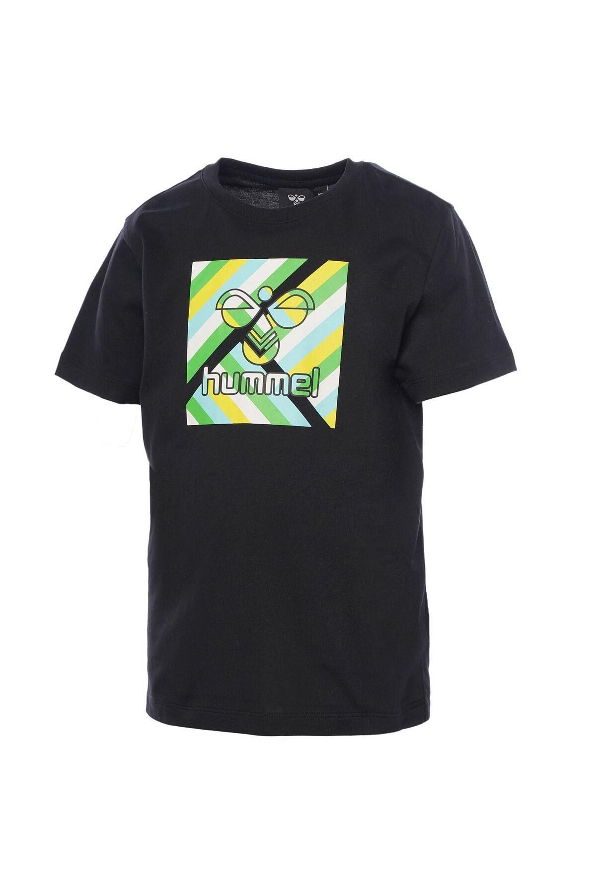 HUMMEL ERKEK ÇOCUK KISA KOL T-SHIRT HMLNEVILLE T-SHIRT S/S 911835 SİYAH - 8
