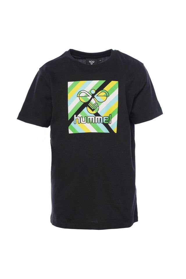 HUMMEL ERKEK ÇOCUK KISA KOL T-SHIRT HMLNEVILLE T-SHIRT S/S 911835 SİYAH - 8