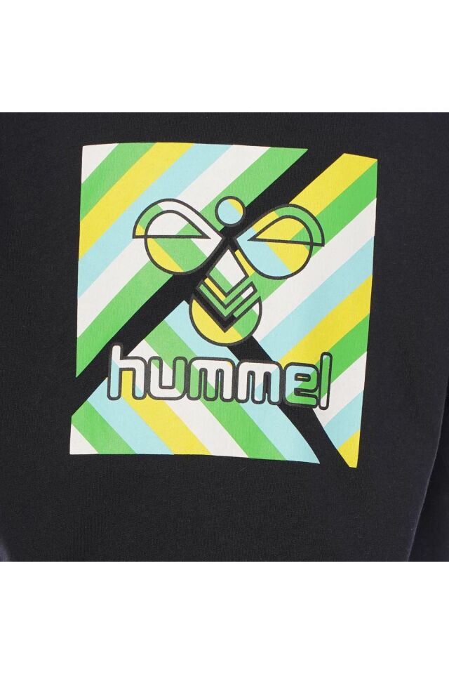 HUMMEL ERKEK ÇOCUK KISA KOL T-SHIRT HMLNEVILLE T-SHIRT S/S 911835 SİYAH - 8