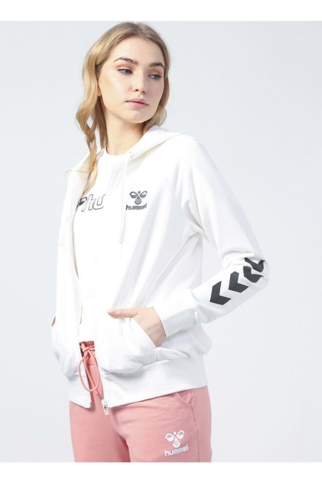 HUMMEL KADIN FERMUARLI HOODIE hmlT-NONI 2.0 ZIP HOODIE 921458