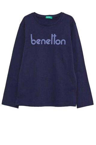 BENETTON ERKEK ÇOCUK E SMU UK_BENETTON YAZILI T-SHİRT 222A3096C10CJ