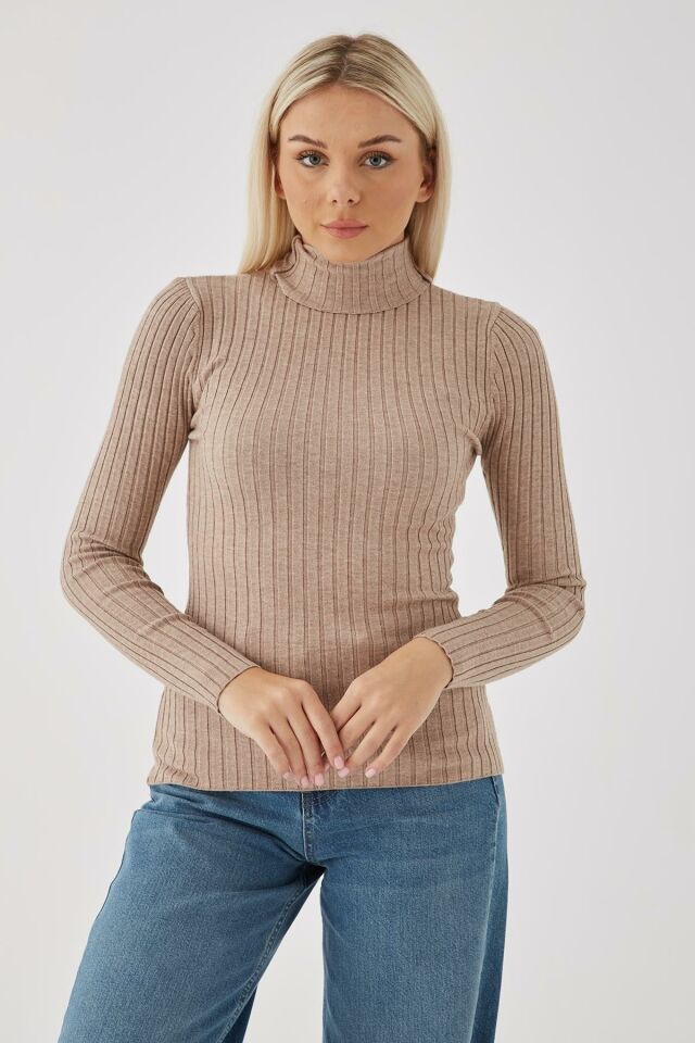 FASHION FRIENDS KADIN BALIKÇI YAKA BLUZ 23K0299K1