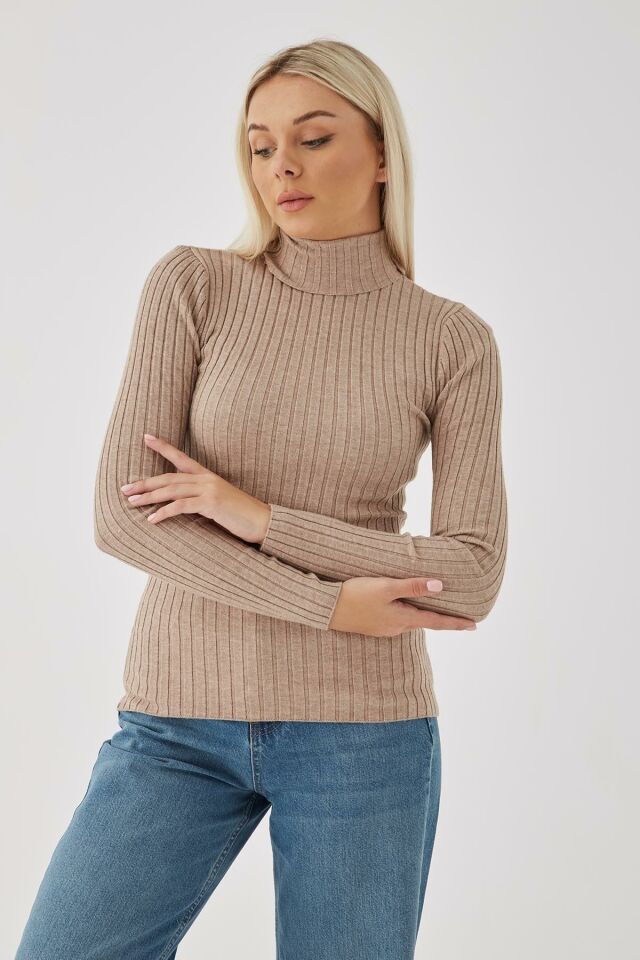 FASHION FRIENDS KADIN BALIKÇI YAKA BLUZ 23K0299K1