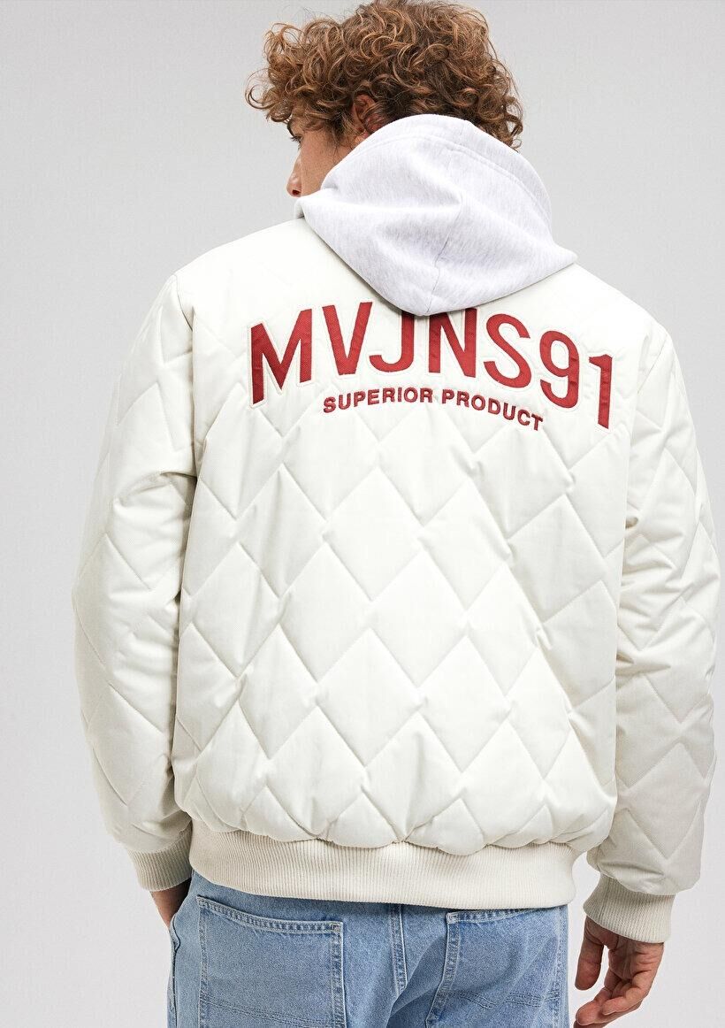 MAVİ ERKEK MVJNS91 BASKILI CEKET Kum Beji 0110315-70134