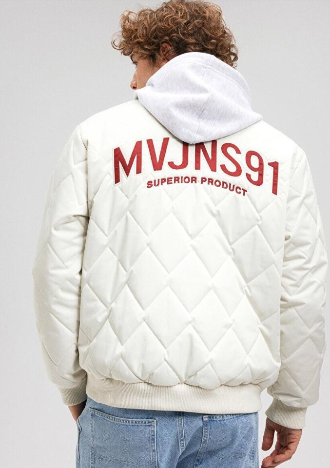 MAVİ ERKEK MVJNS91 BASKILI CEKET Kum Beji 0110315-70134