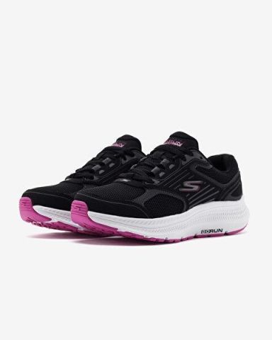 SKECHERS KADIN GO RUN CONSİSTENT 2.0 - ADVANTAGE SPOR AYAKKABI 128606 BKFS SİYAH/FUŞYA - 37,5