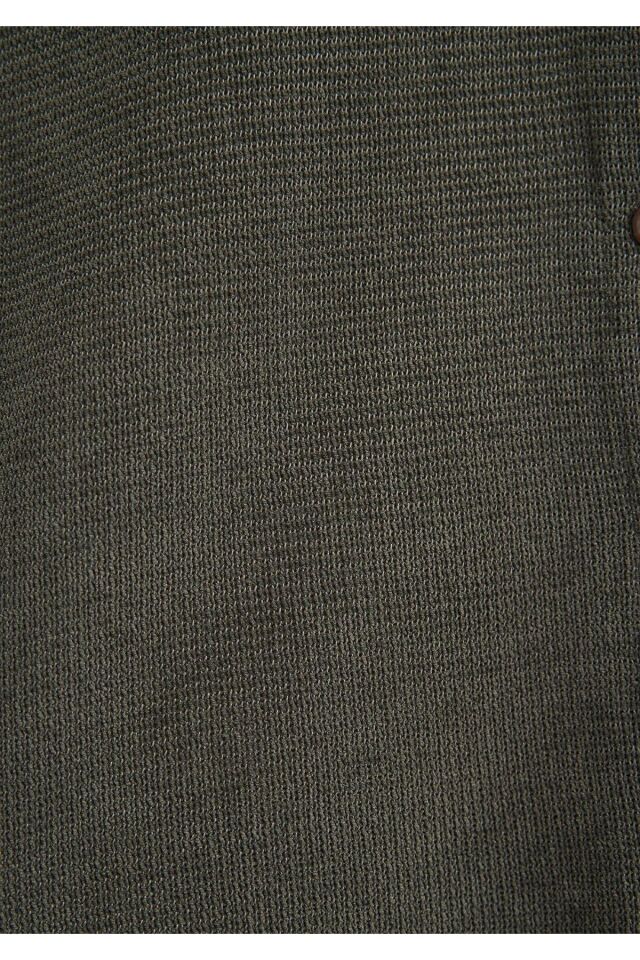 MAVİ KADIN KISA KOLLU POLO YAKA PENYE Yosun Yeşili 1612142-71598