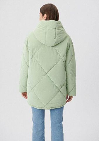 MAVİ KADIN HOODED JACKET Smoke Green 1110087-71471