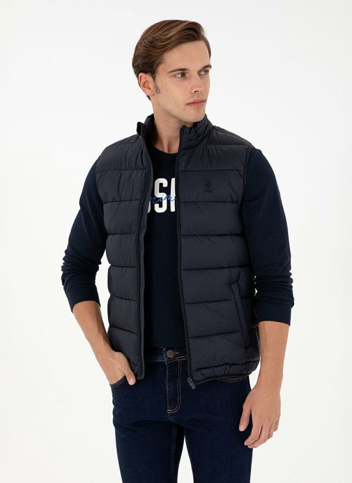 U.S. POLO ASSN. ERKEK DOKUMA YELEK G081GL010-000-1946066
