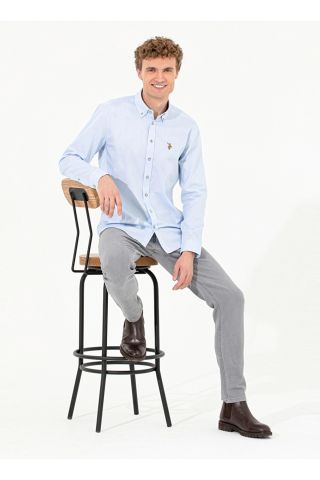 US POLO ASSN ERKEK DOKUMA GOMLEK G081SZ004-1571695