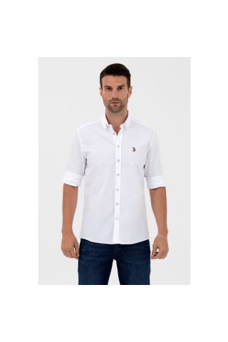 US POLO ASSN ERKEK DOKUMA GOMLEK G081SZ004-1571695
