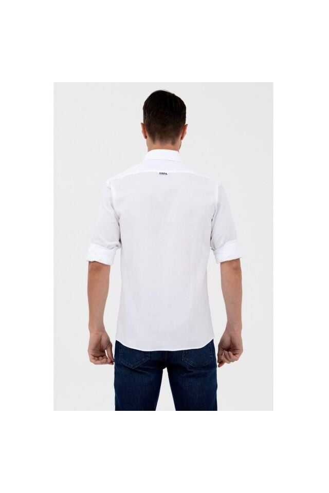 US POLO ASSN ERKEK DOKUMA GOMLEK G081SZ004-1571695