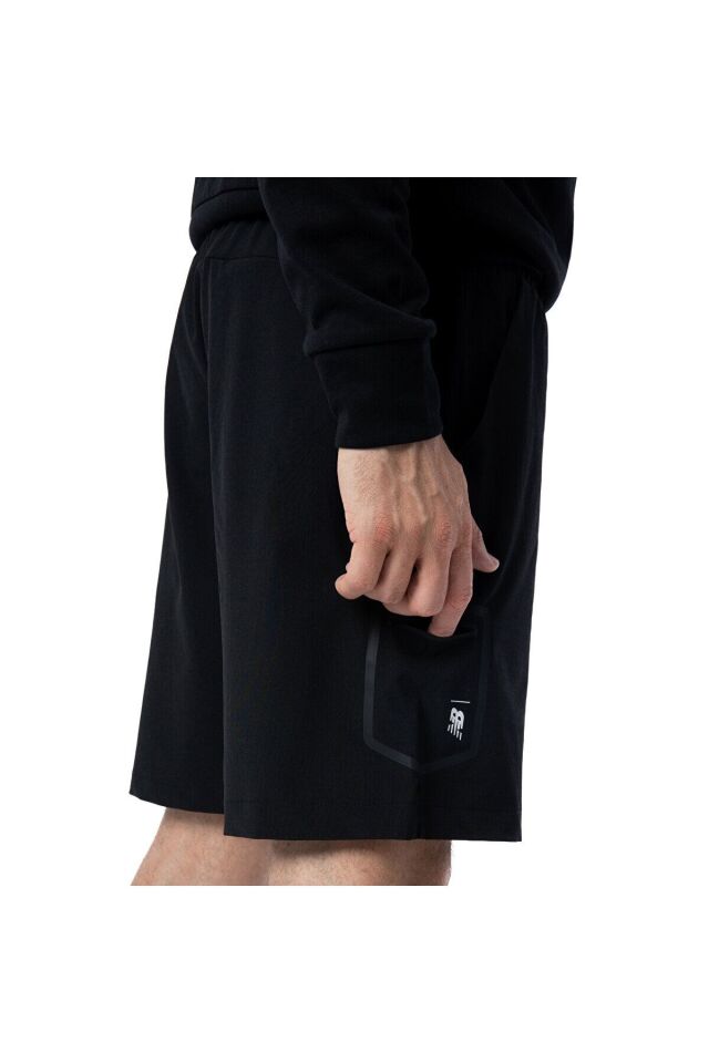 NEW BALANCE ERKEK GÜNLÜK ŞORT MPS1277-BK SİYAH - L