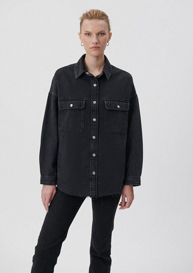 MAVİ KADIN GÖMLEK TAMARA Smoke Denim 122883-35618