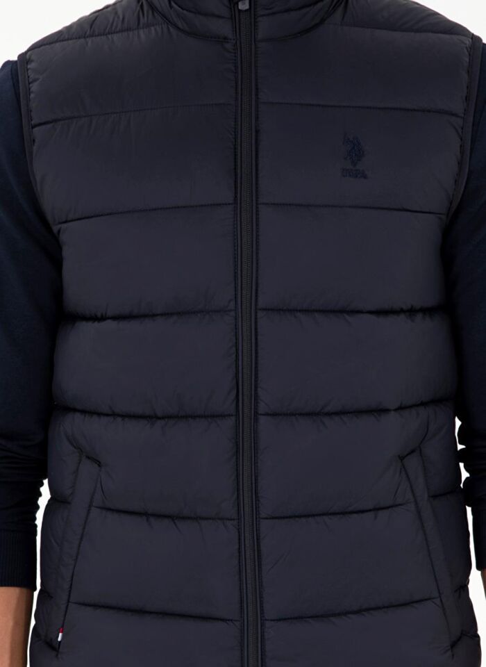 U.S. POLO ASSN. ERKEK DOKUMA YELEK G081GL010-000-1946066 LACİVERT - 56