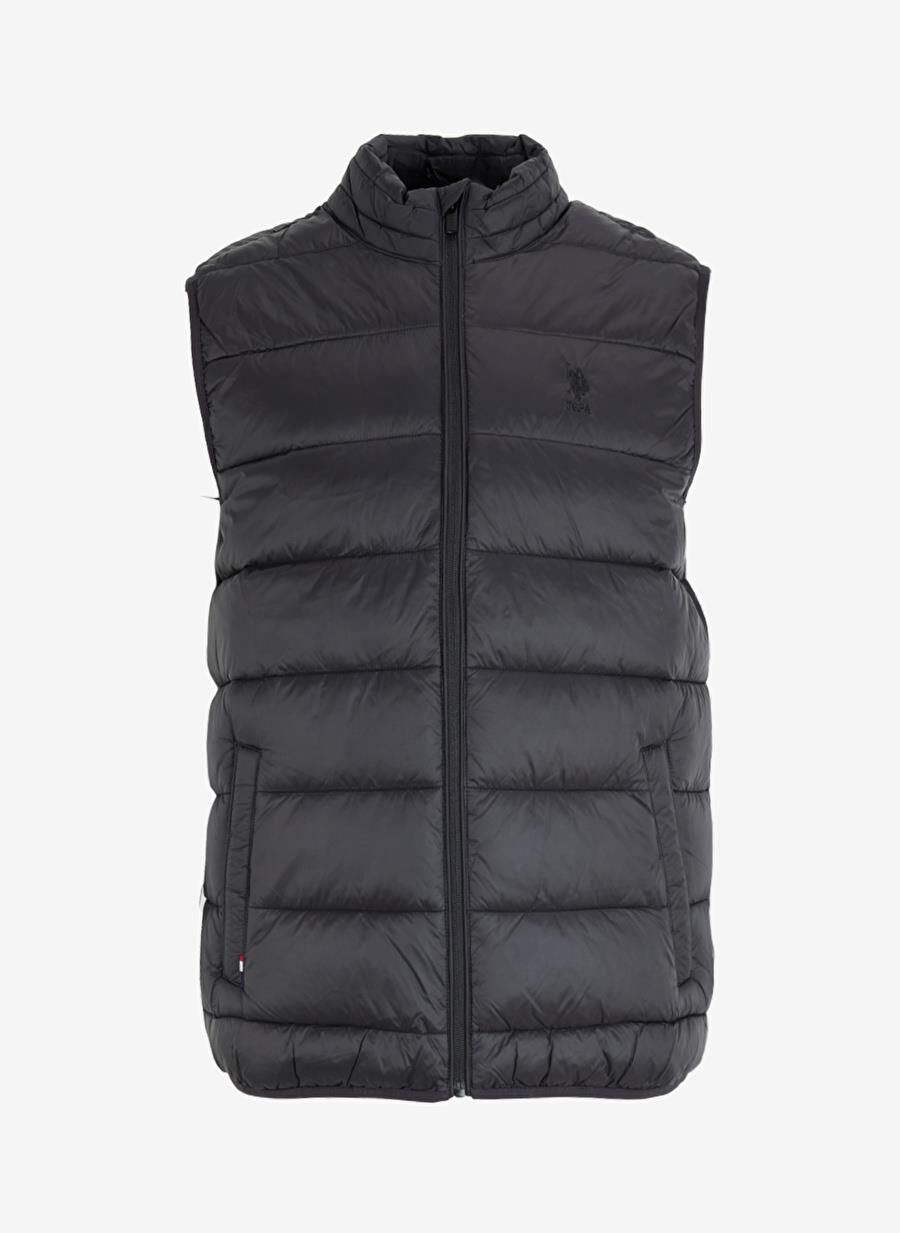 U.S. POLO ASSN. ERKEK DOKUMA YELEK G081GL010-000-1946066 SİYAH - 50