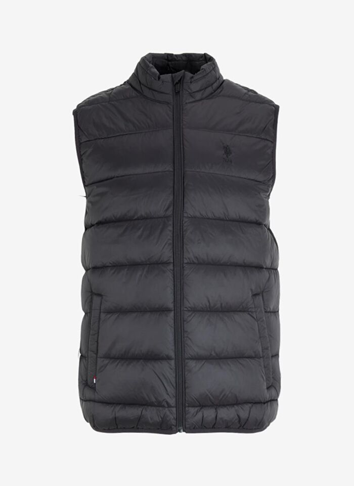 U.S. POLO ASSN. ERKEK DOKUMA YELEK G081GL010-000-1946066 SİYAH - 52