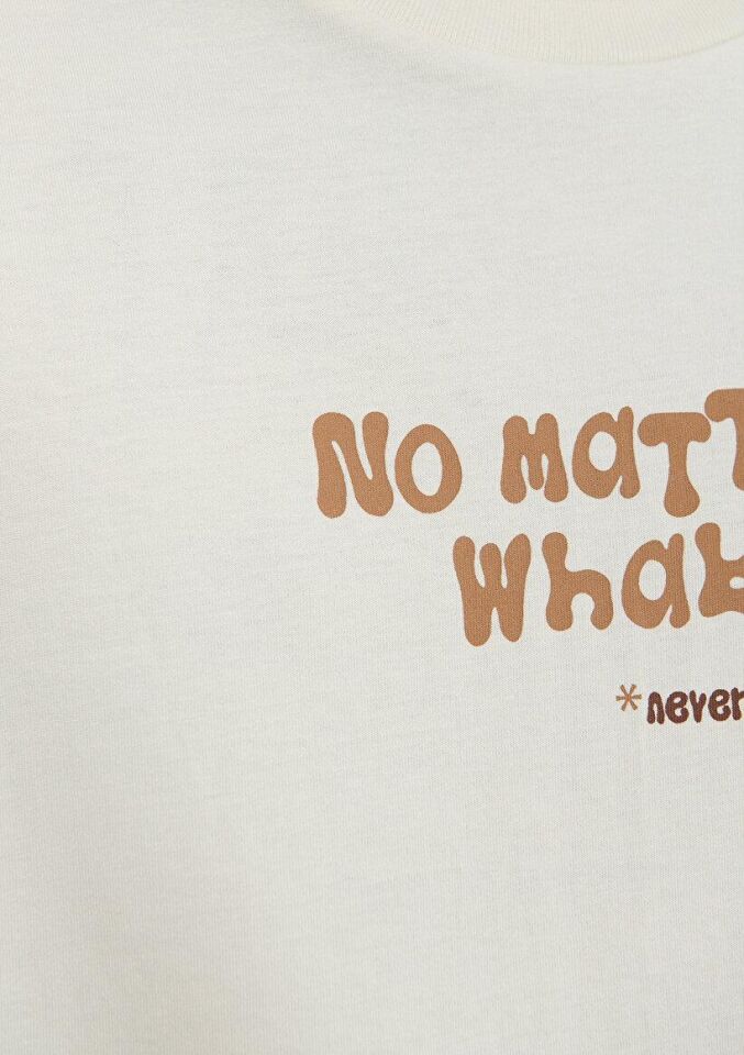MAVİ ERKEK NO MATTER WHAT TİŞÖRT Bej 0611940-70072