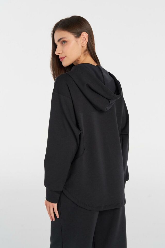 HUMMEL KADIN FERMUARLI HOODIE INBAR ZIP HOODIE 921984