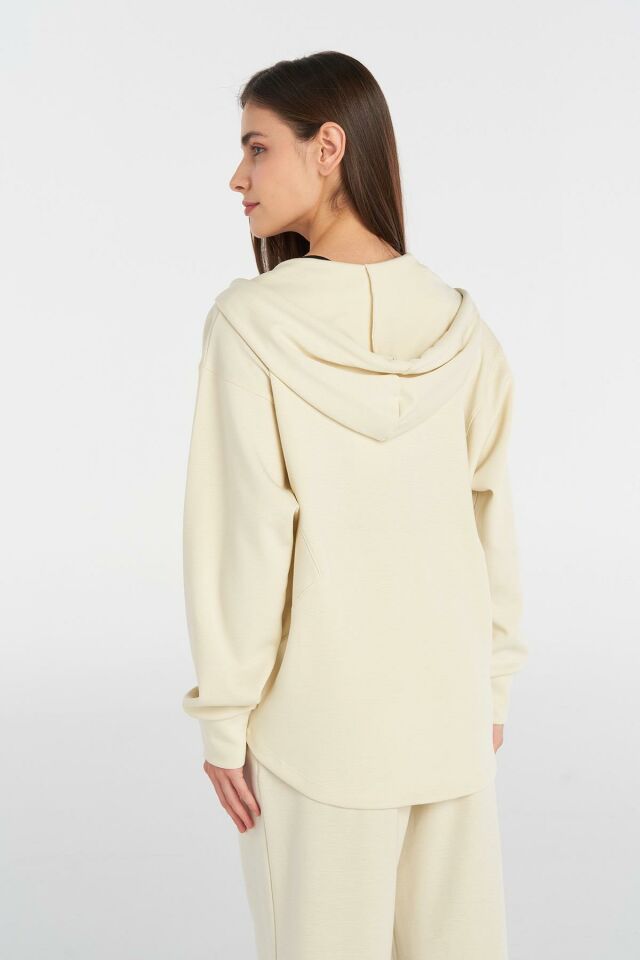 HUMMEL KADIN FERMUARLI HOODIE INBAR ZIP HOODIE 921984