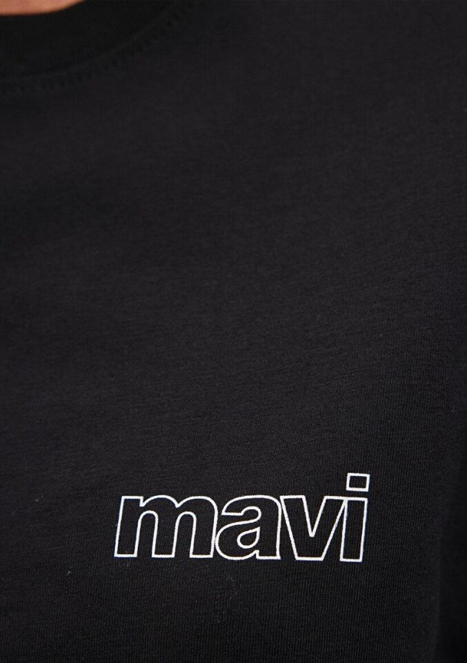 MAVİ KADIN KISA KOLLU PENYE SİYAH 1611309-900