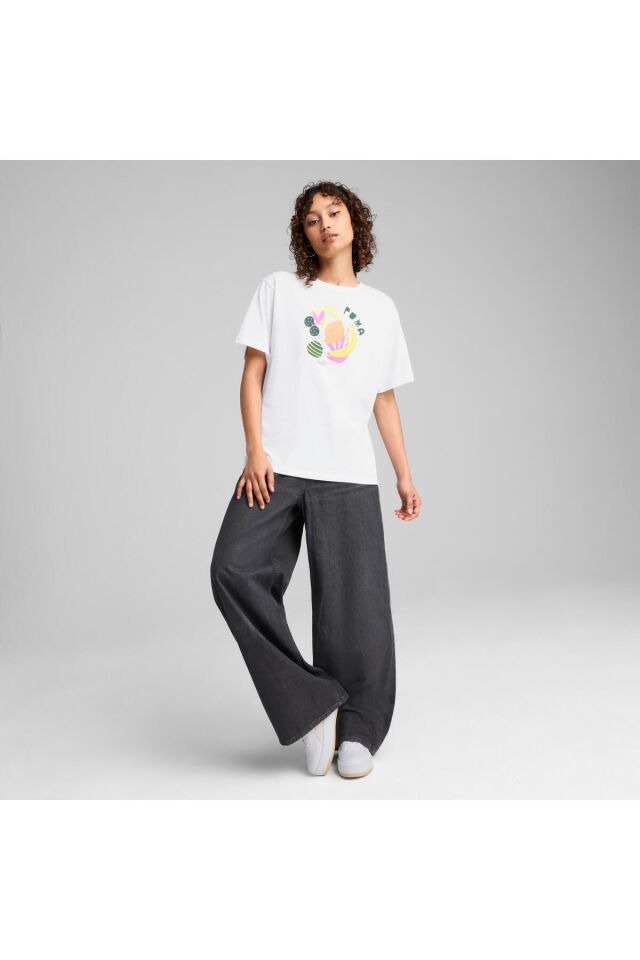 PUMA KADIN GRAPHICS RELAXED FRUİTY TEE TİŞÖRT 68508502