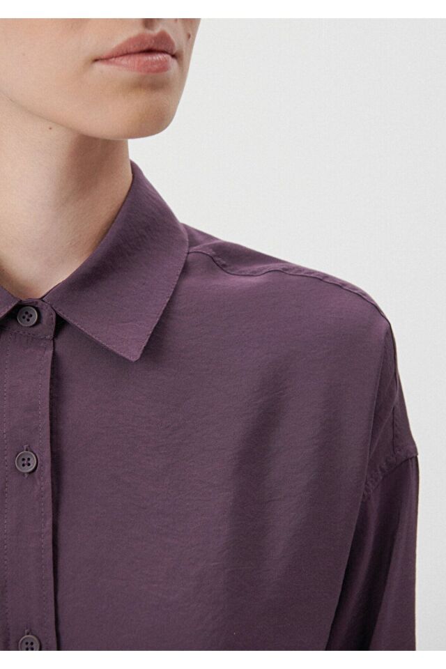 MAVİ KADIN UZUN KOL GÖMLEK Rum Perfect 122854-70635