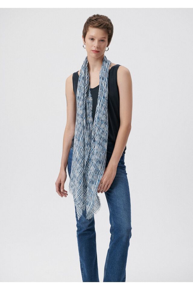 MAVİ KADIN Şal Parlak Mavi 1911718-83077