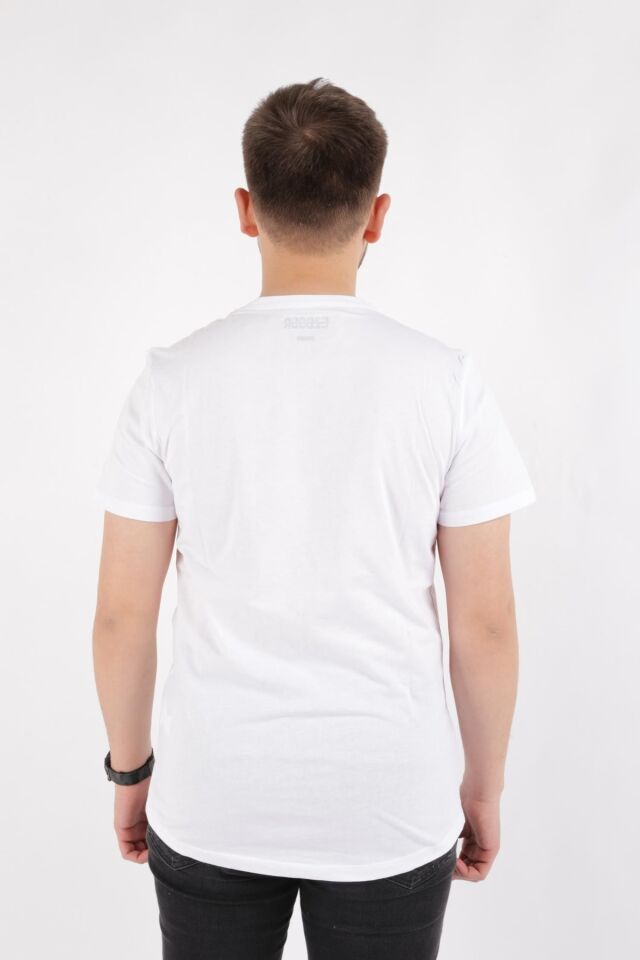 CAZADOR ERKEK 4209 BIS.YK. T-SHIRT 23YCEEO04209 BEYAZ - XL