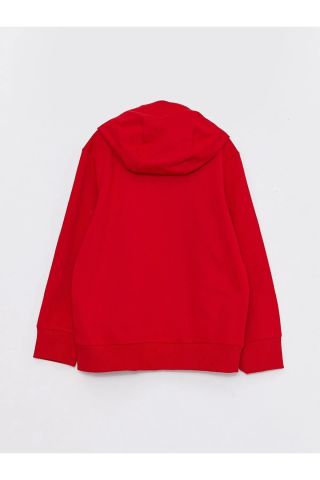 BENETTON ERKEK ÇOCUK E SMU UK_BENETTON YAZILI KAPŞONLU SWEATSHİRT 222A3BC1C202J