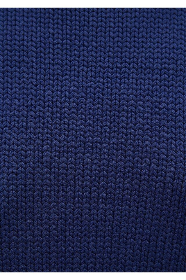 MAVİ KADIN BISIKLET YAKA KAZAK Koyu Lacivert 1710515-84371